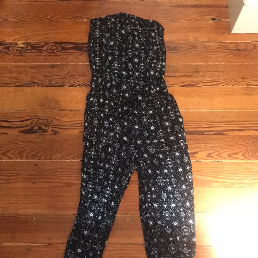 Strapless jumpsuit